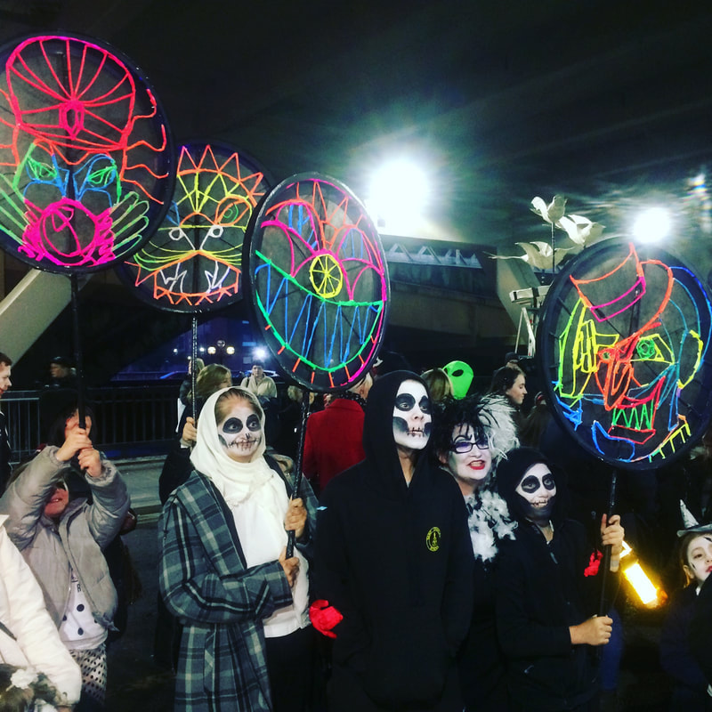 Lollipops in Paisley Halloween Festival Parade 2019