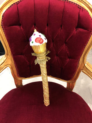 The King's sceptre